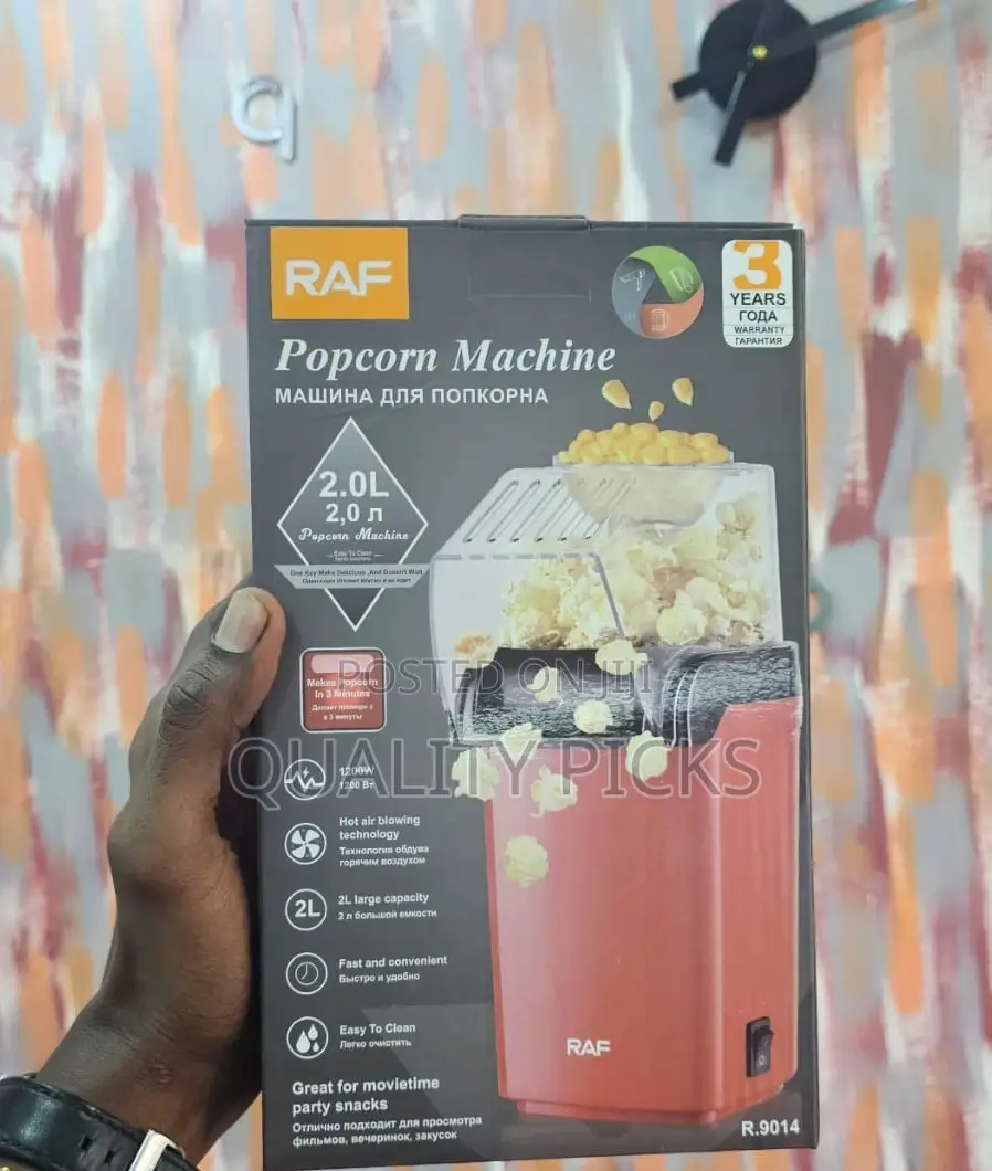Portable Raf Popcorn Maker