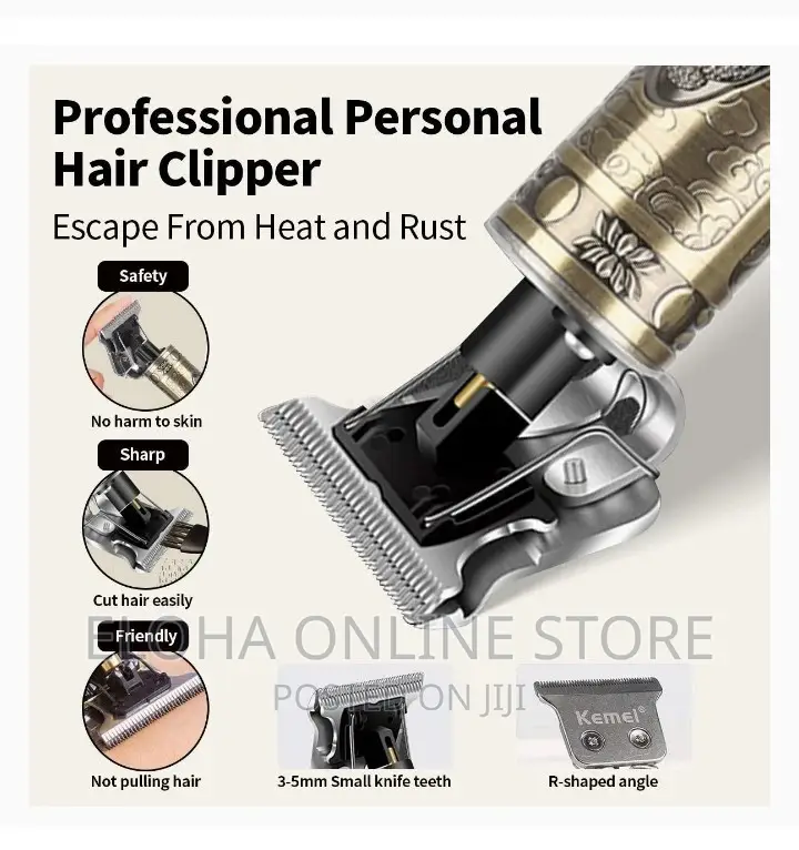 T9 Electric Buddha Professional Rechargeable Hair Trimmer