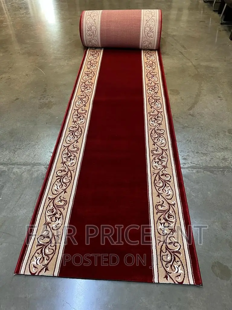 Run Way Functional Carpets.( Red)
