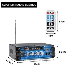 Audio Sound System Professional Digital Bluetooth Amplifier