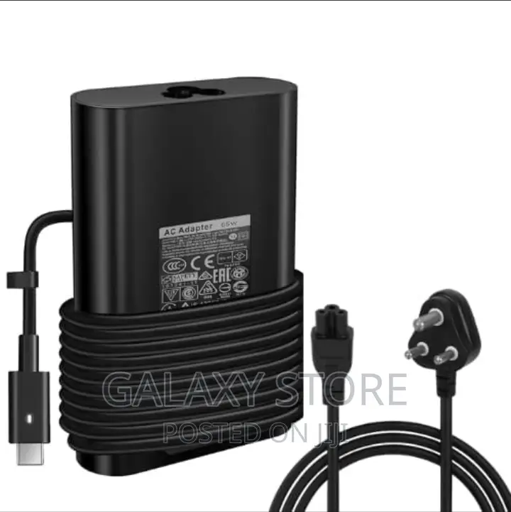 Type C Dell 65w Usb C Slim Ac Adapter for Dell Latit
