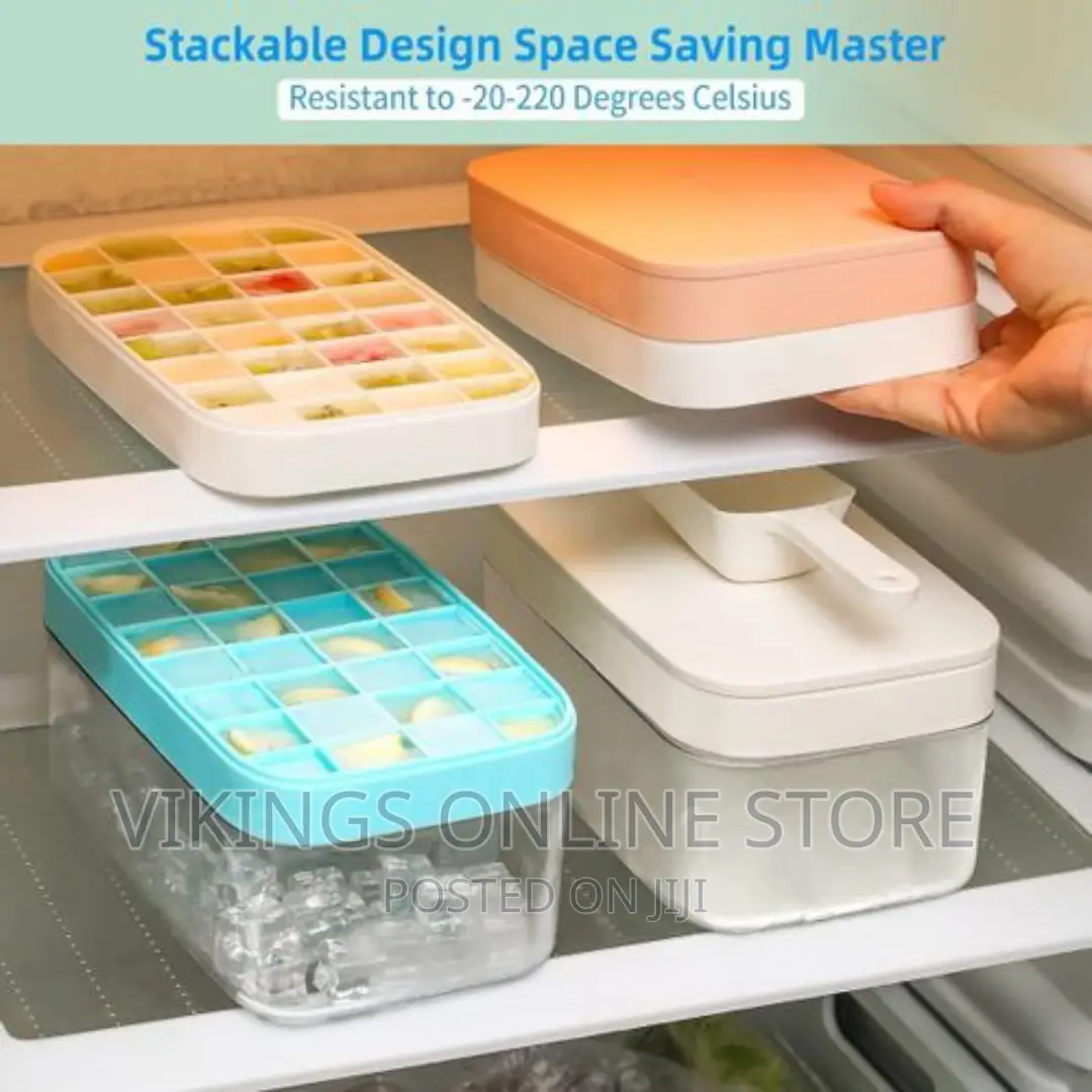 Ice Cube Trays, Easy-Release Silicone 15-Ice Cube Trays