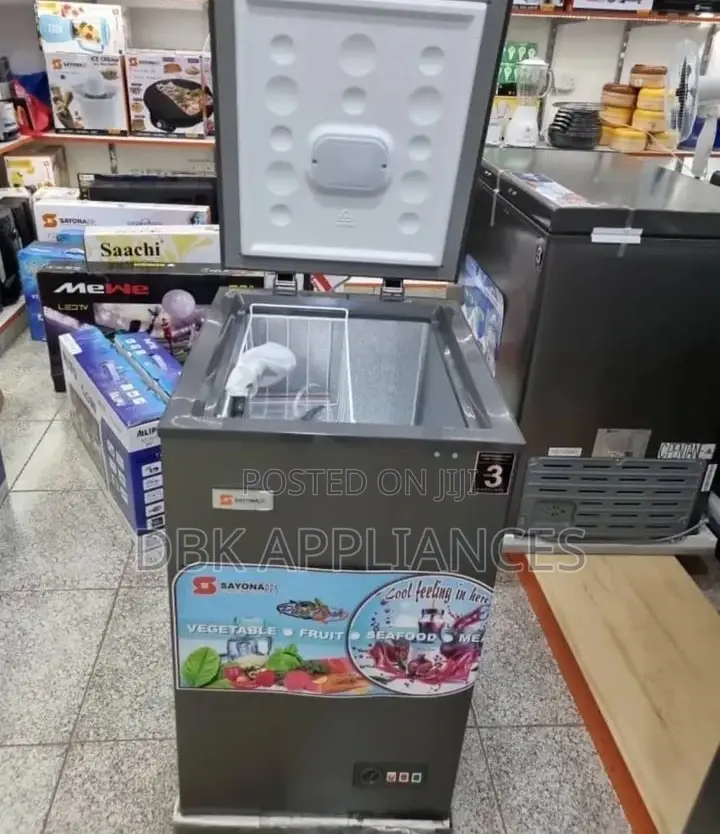 Sayona 130L Deep / Chest Freezers Available on Beyi Powa