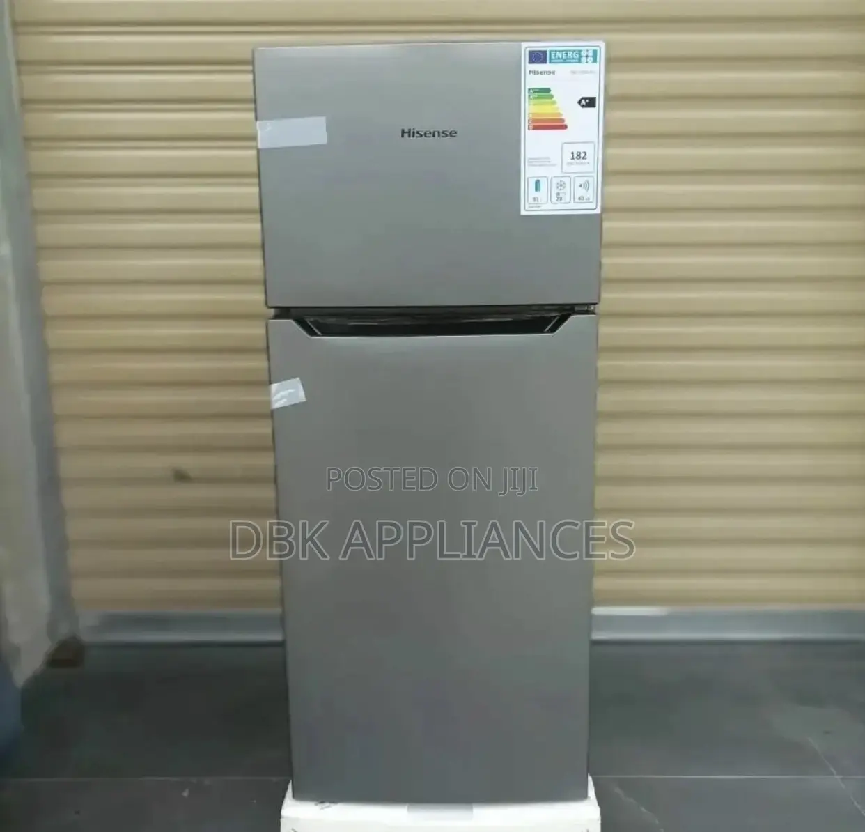 Hisense 160l Double Door Fridge Authentic With 2yr Warranty