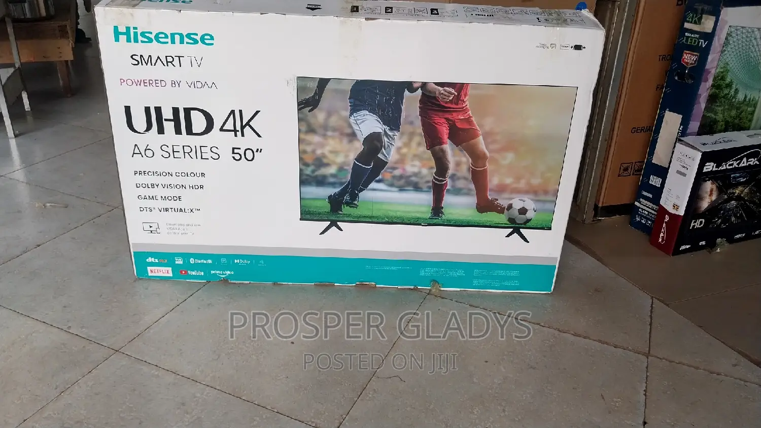 Hisense 50 Smart Uhd Flat Screen Flameless.
