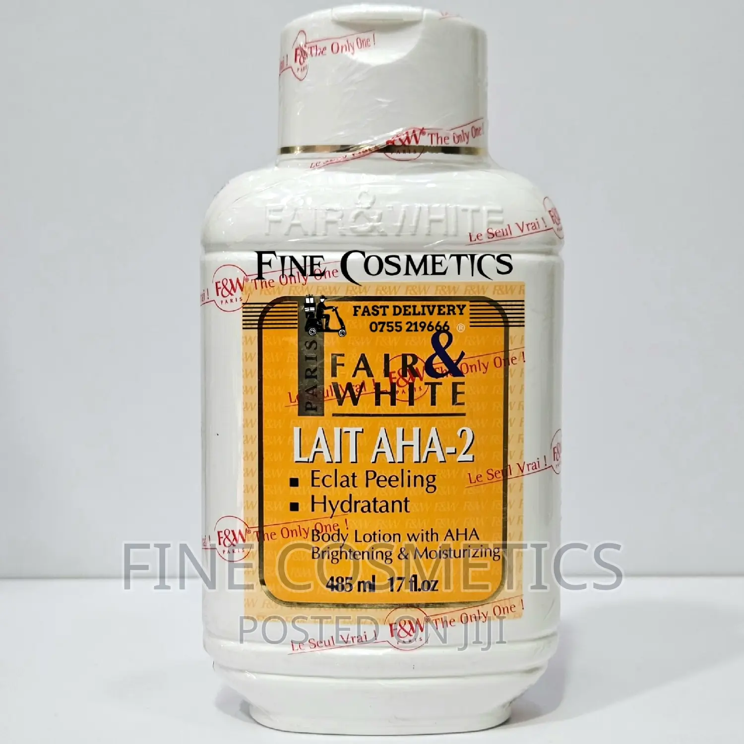 Fair and White ,AHA Brightening and Moisturizing Body Lotion