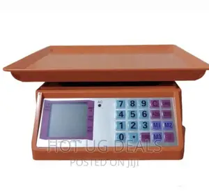 Photo - Electronic Price Computing Weighing Scale 30kg - Orange