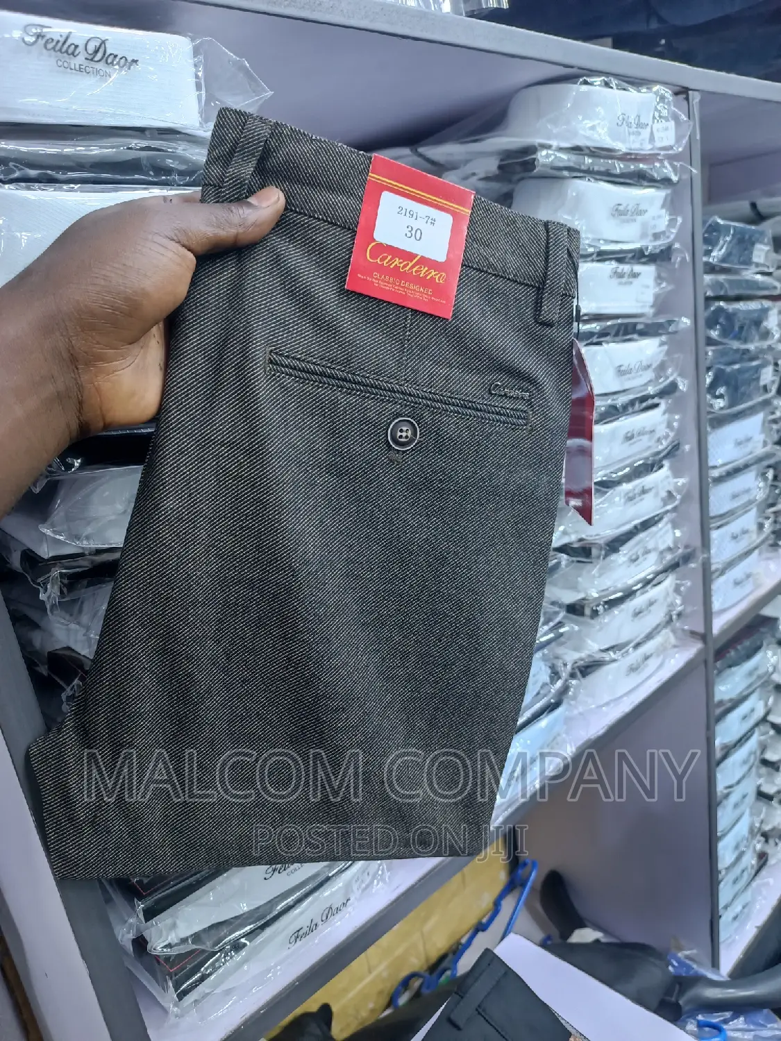 Men Soft Kaki Pants 30-38 Size Only