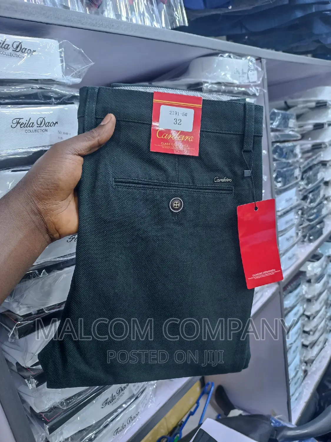 Men Soft Kaki Trousers/ Pants 30-38 Size