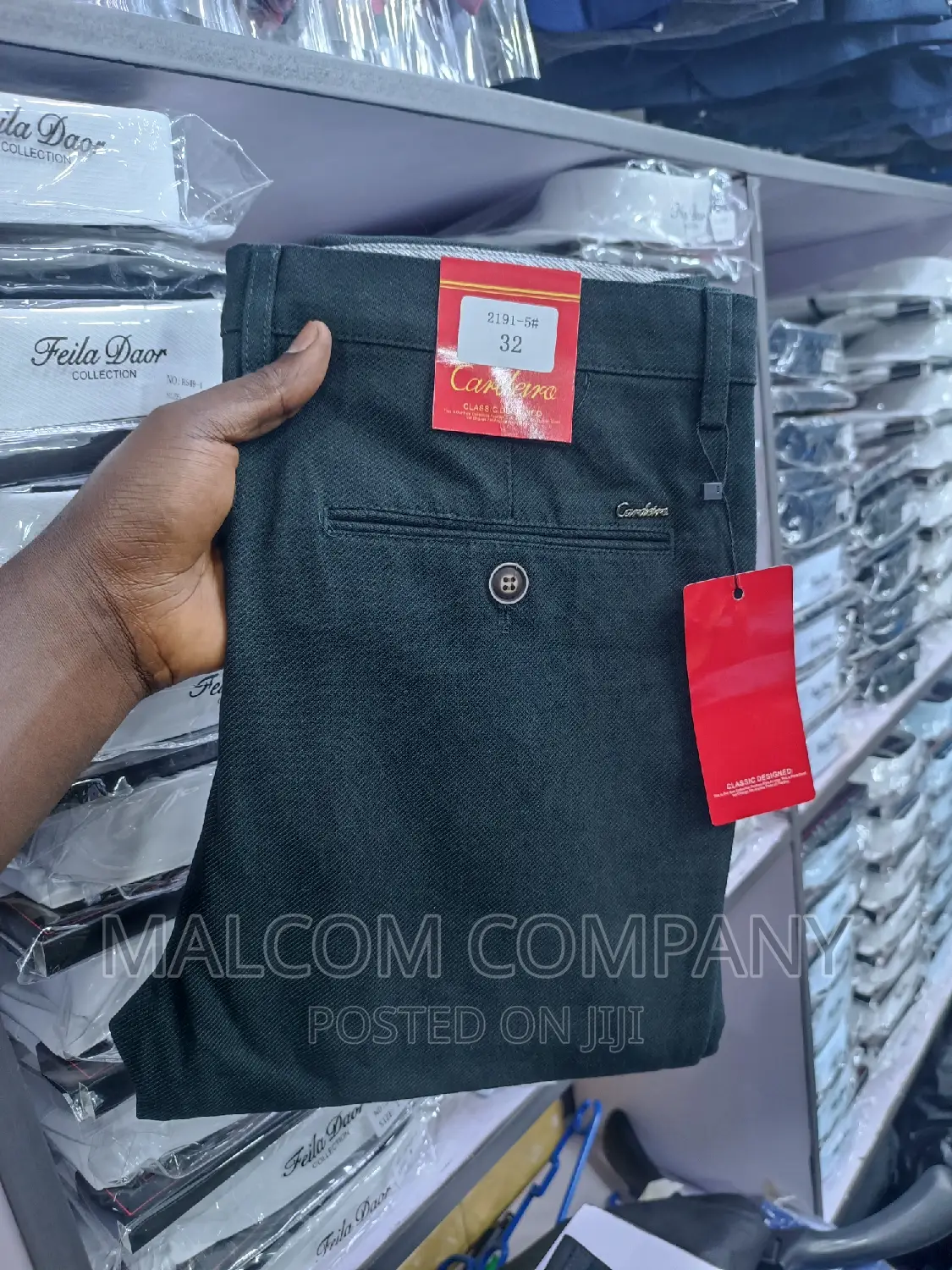 Men Soft Kaki Trousers/ Pants 30-38 Size