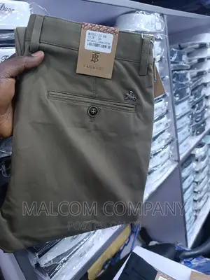 Men Soft Kaki Trousers/ Pants 30-38 Size