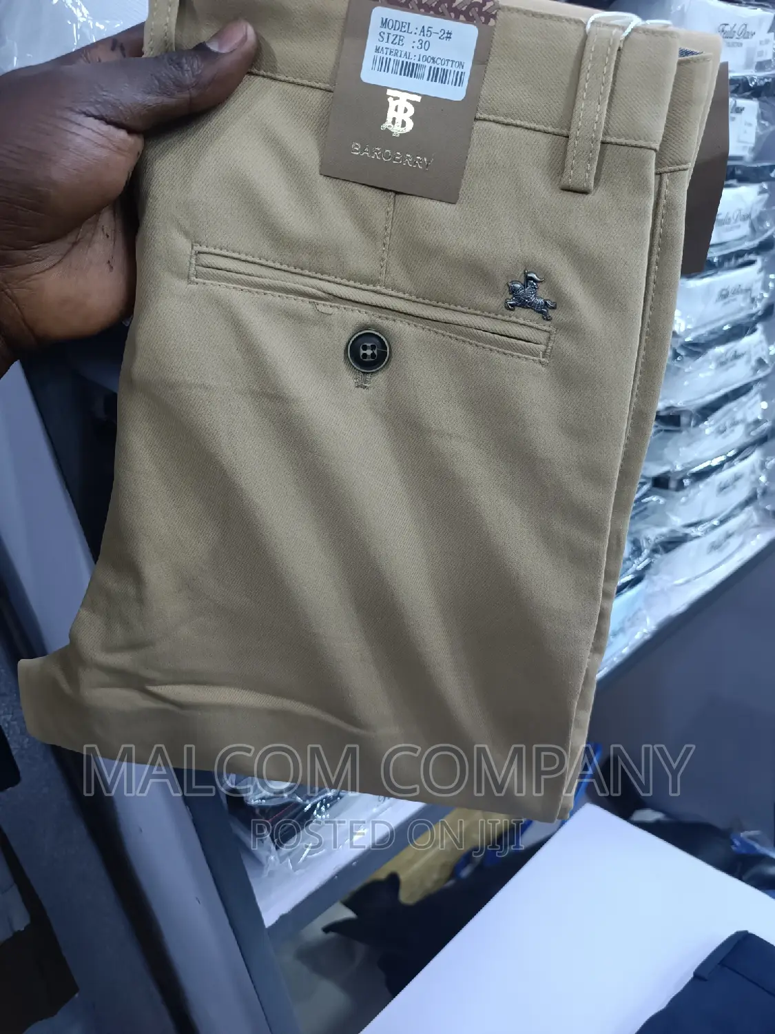 Men Soft Kaki Trousers/ Pants 30-38 Size