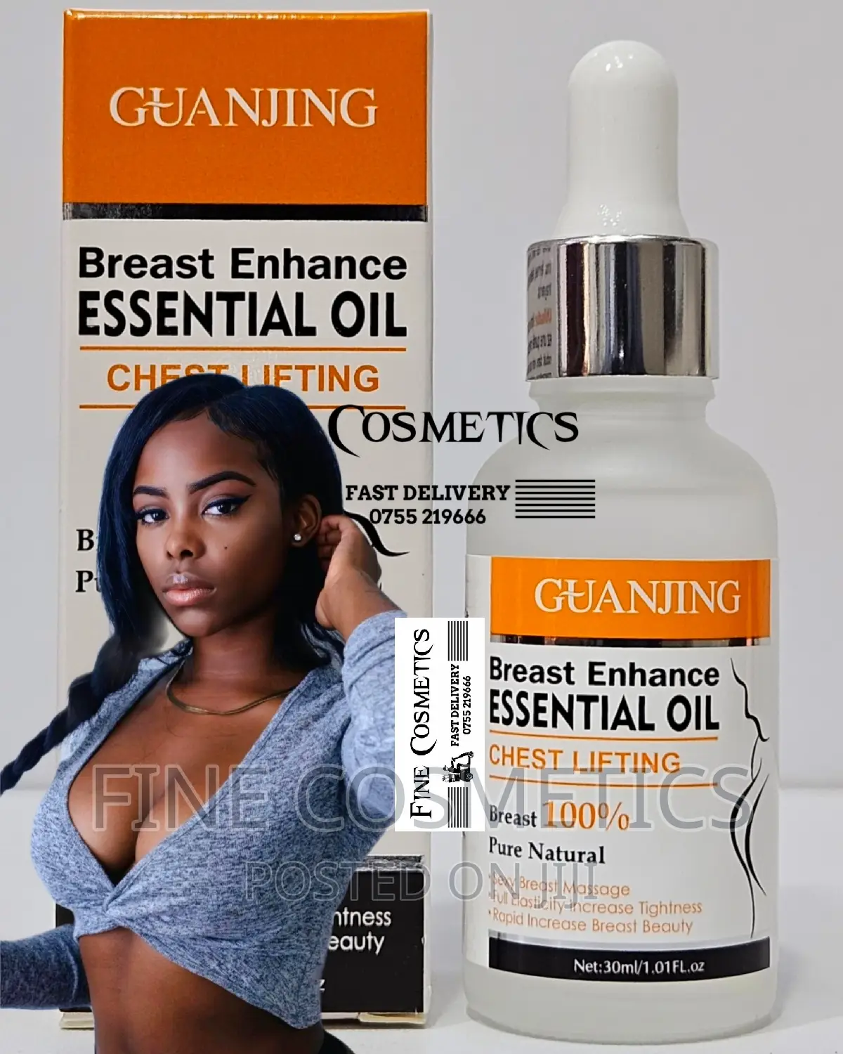 Breast/Chest Lifting +Firming Essential Oil Pure Natural Oil