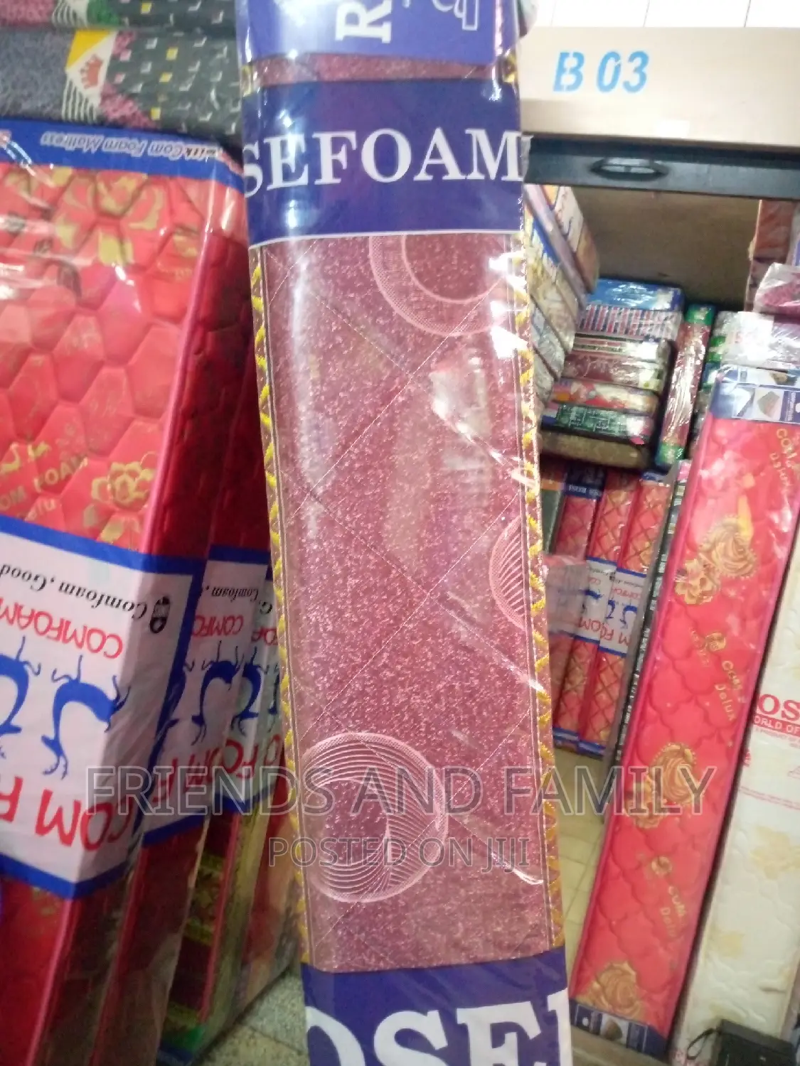 Rose Foam Mattress 6*5*6.Inches