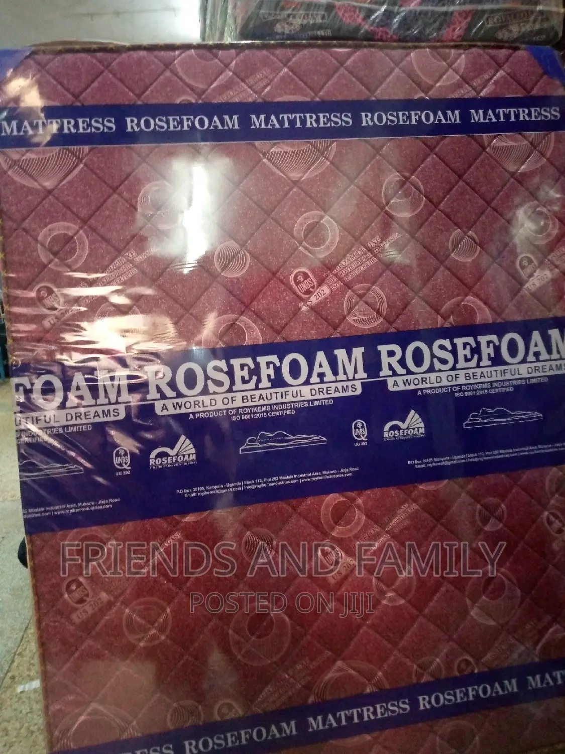 Rose Foam Mattress 6*5*8.Inches