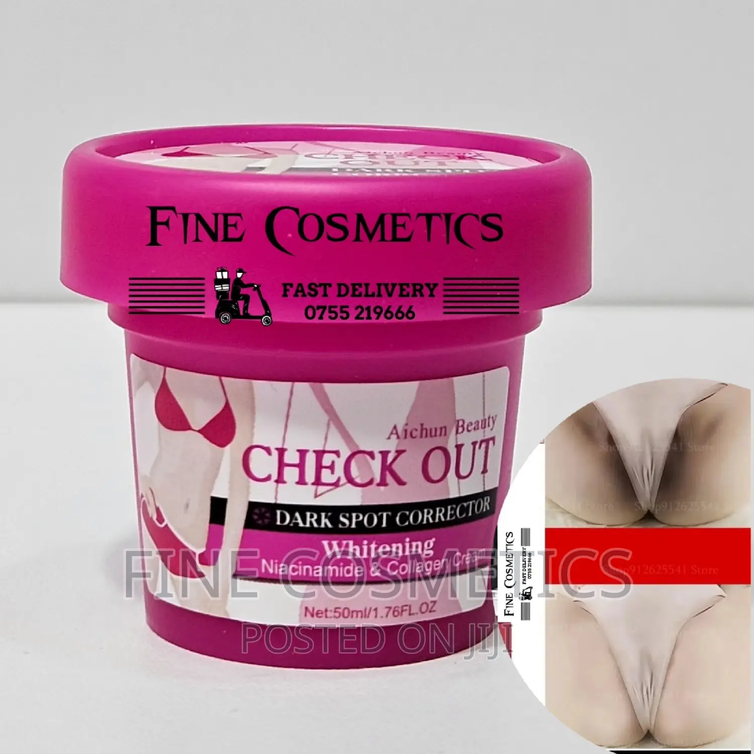 Private Parts Dark Spots Corrector Whitening Collagen Cream
