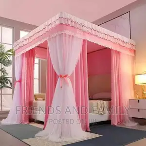 4stand Mosquito Net With Curtain