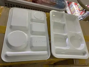 Classic Heavy Duty White Partition Melamine Plate