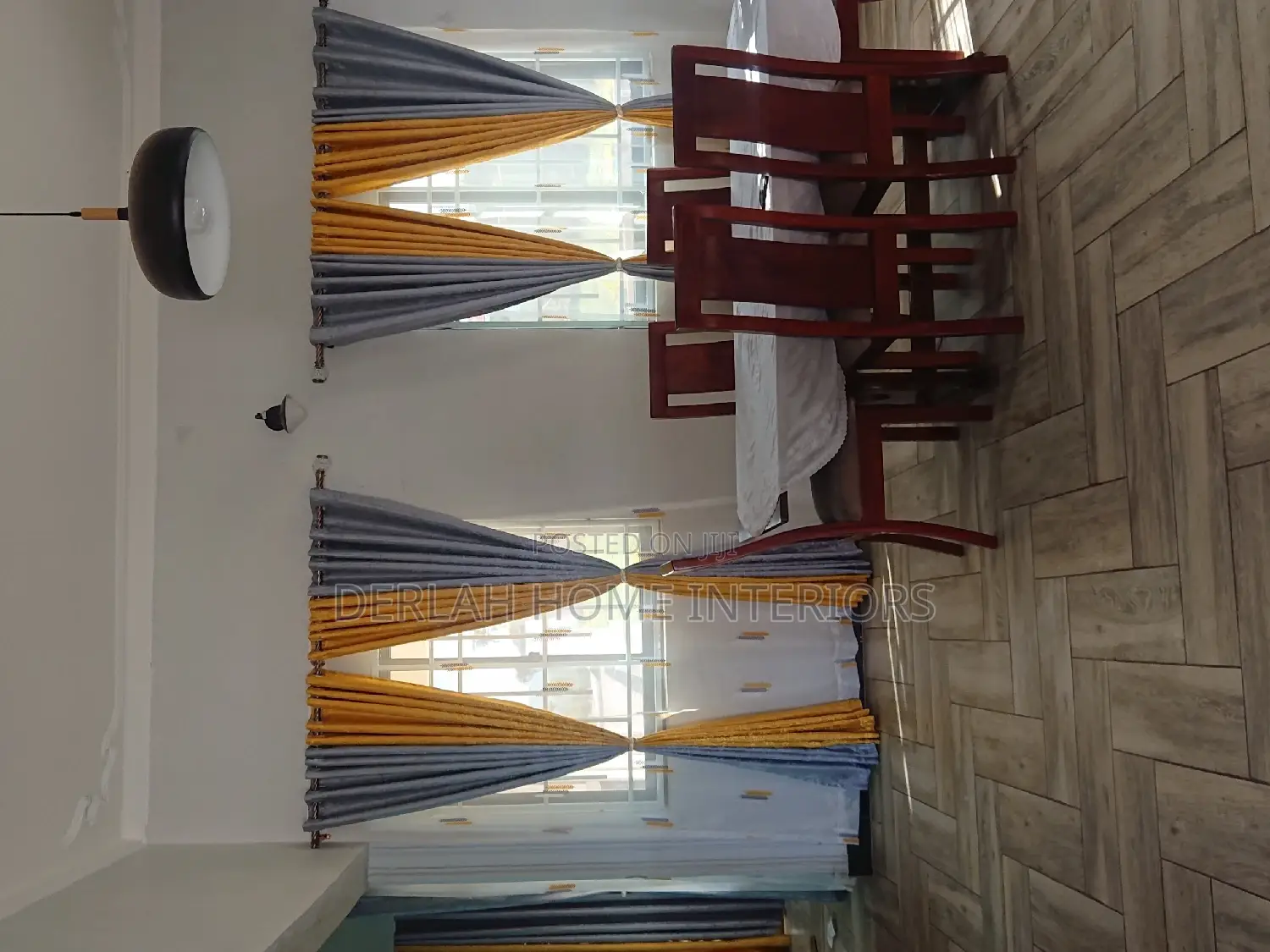 Full Set Curtains on Each 200cm Window
