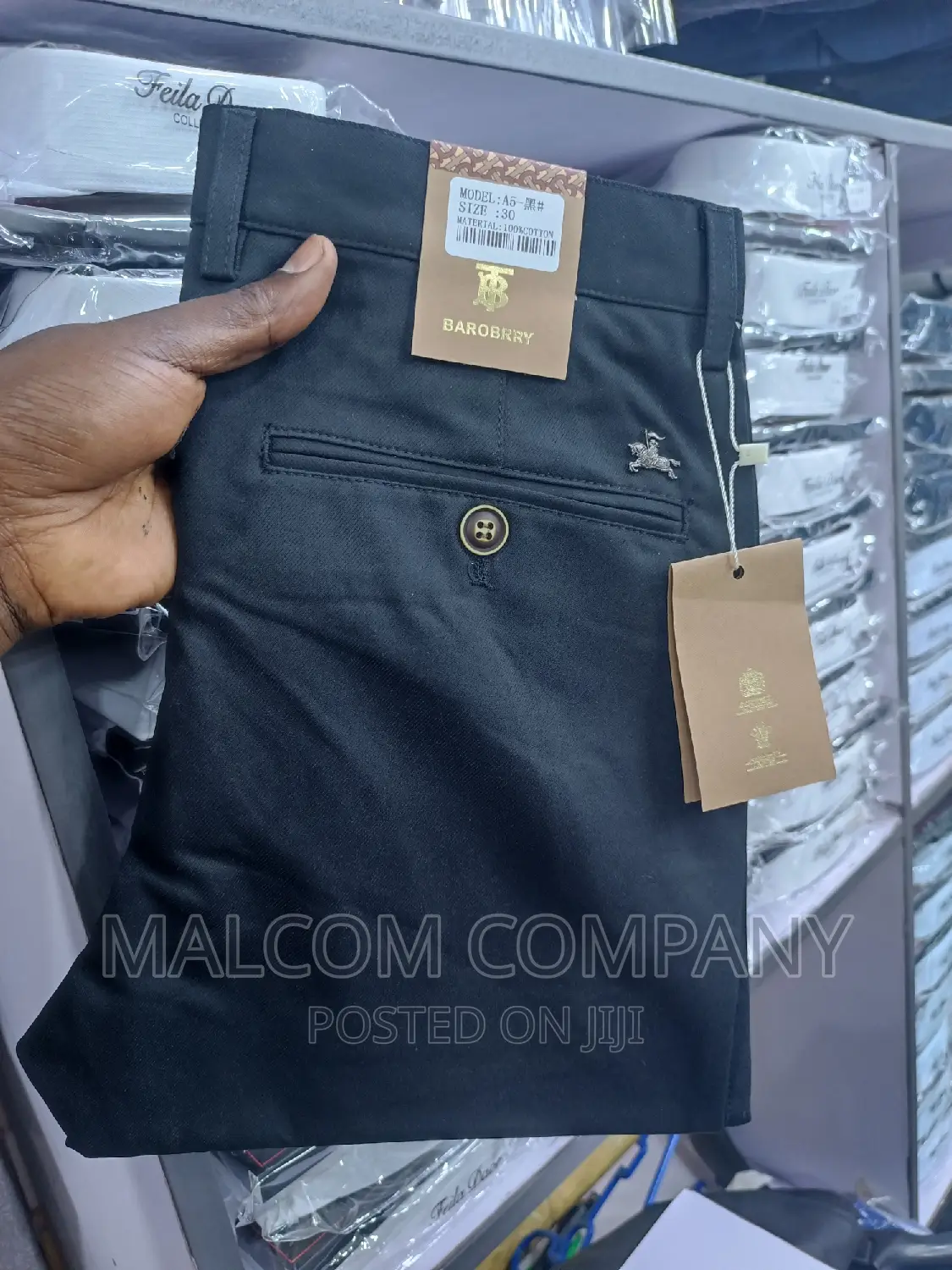 Men Soft Kaki Trousers/ Pants 30-38 Size