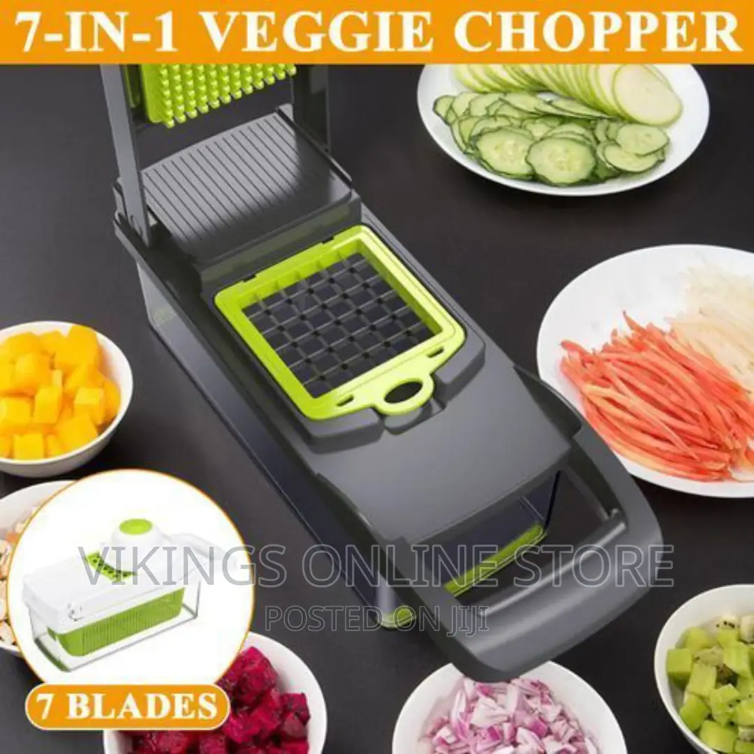 7 in 1 Grater Food Vegetable Chopper Onion Fruit Dicer