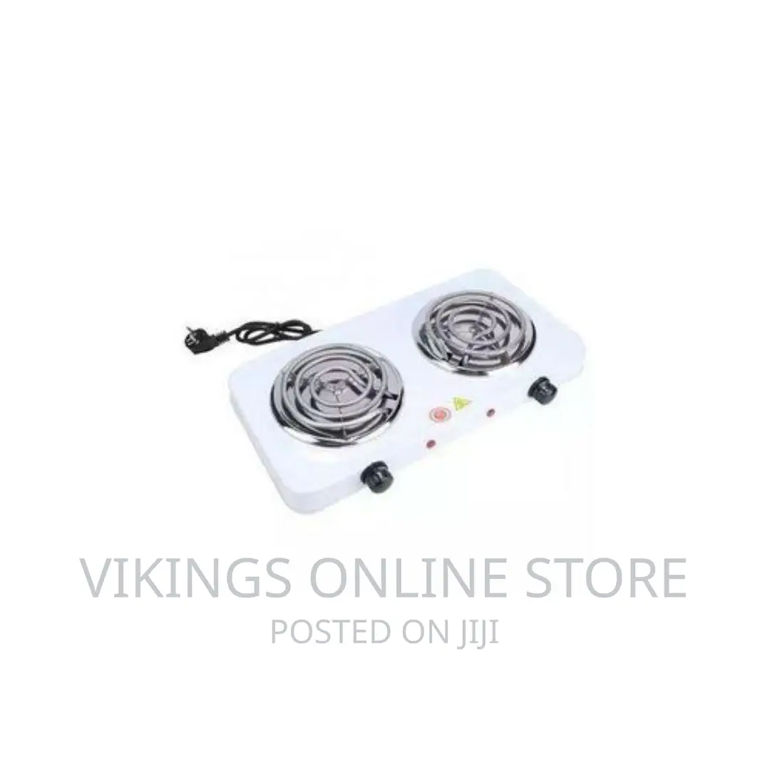 Portable Double Burner Electric Coil Hot Plate