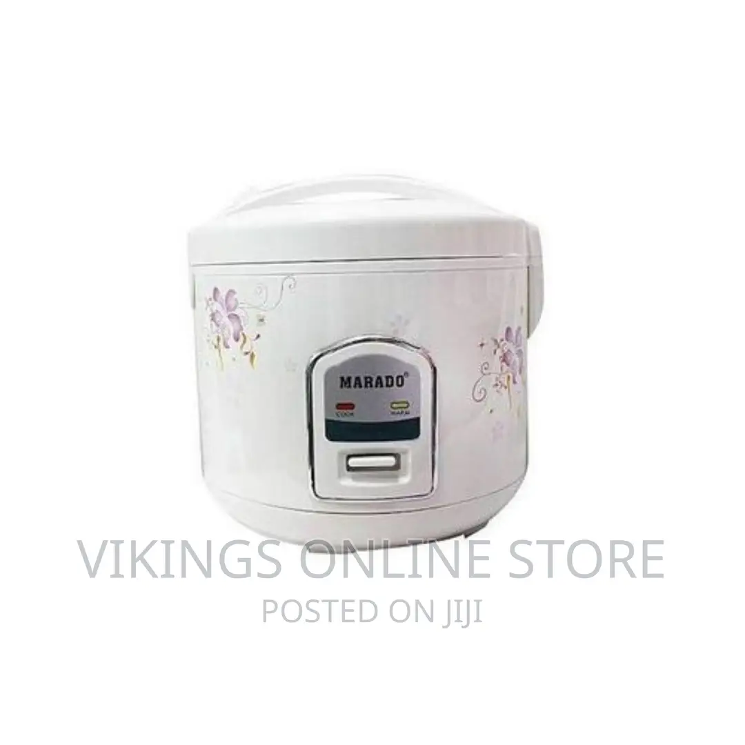 Marado Electric Rice Cooker - 5litres- White