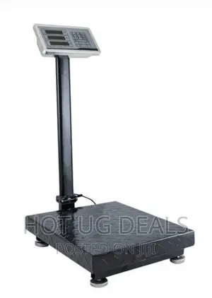 500kg TCS Platform Digital Weighing Scale - Black