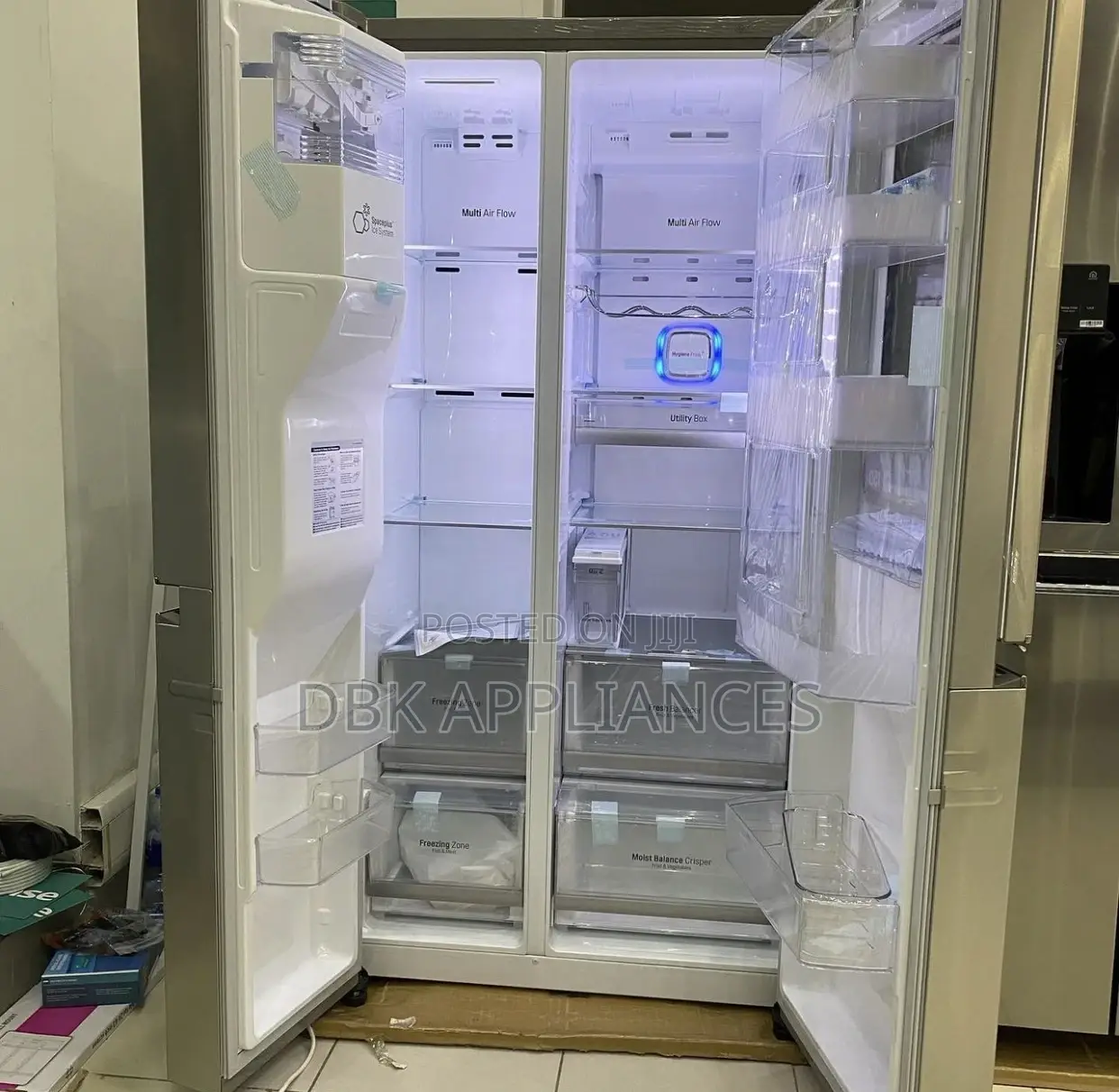LG Side by Side Knock Smart Fridges With 10yr Warranty
