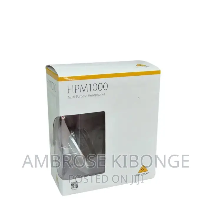 Solid Bass Response Behringer HPM1000 Studio Rec Headphones.