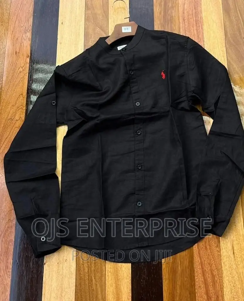 Collarless Men Shirts