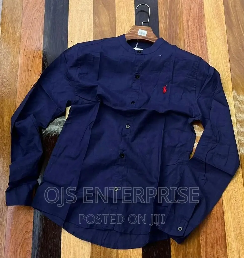 Collarless Men Shirts