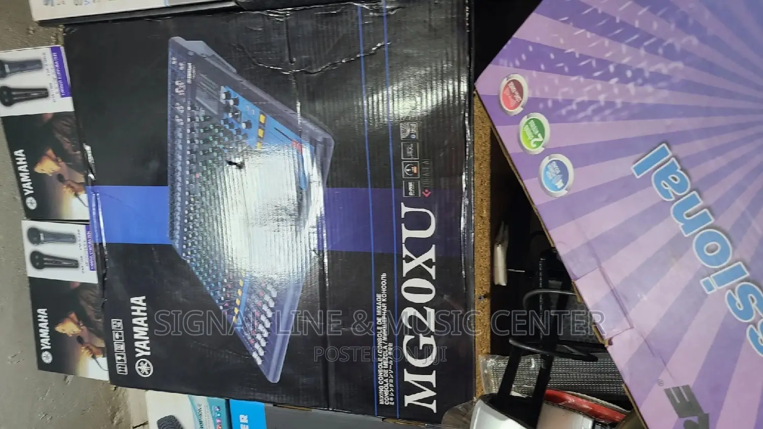 Yamaha Mg20xu Mixer 20 Channles