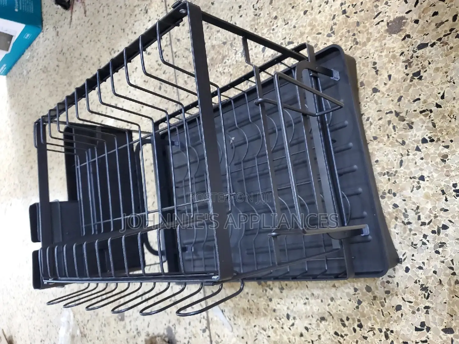 Dish Rack Drainer 2layer Black