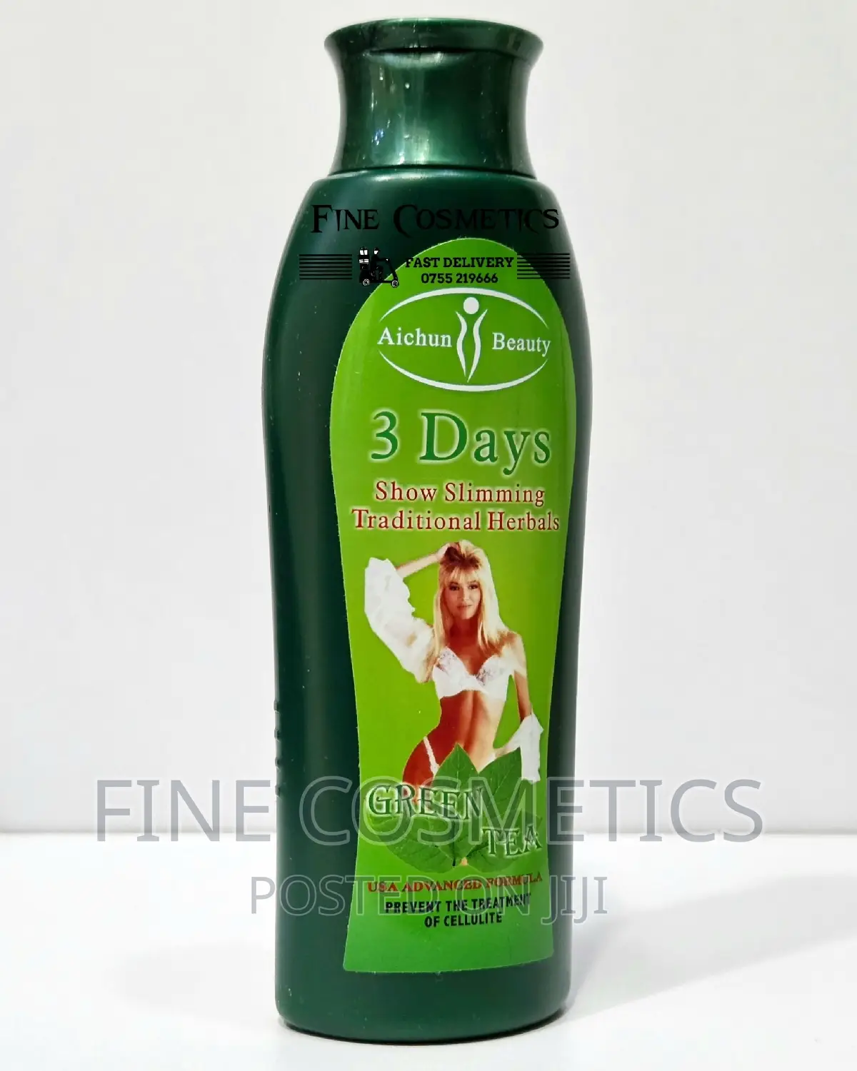 3days Green Tea Traditional Herbal Slimming Cellulite Cream
