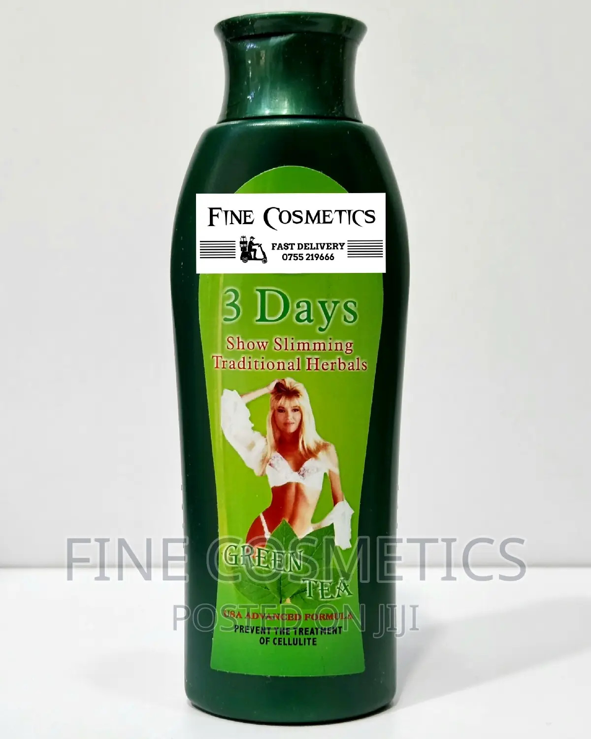 3days Green Tea Traditional Herbal Slimming Cellulite Cream