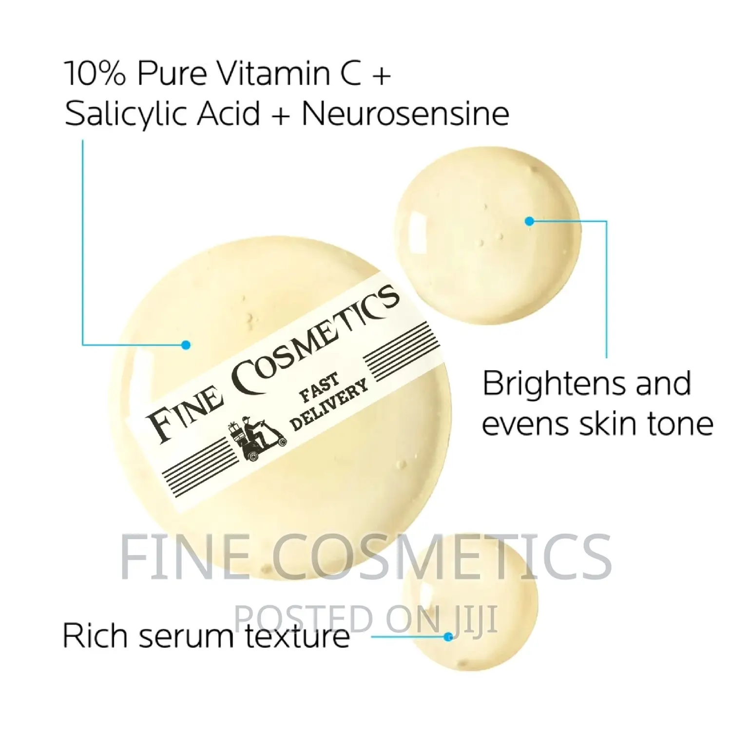 Original LAROCHE POSAY Pure Vitamin C Anti-Aging Serum