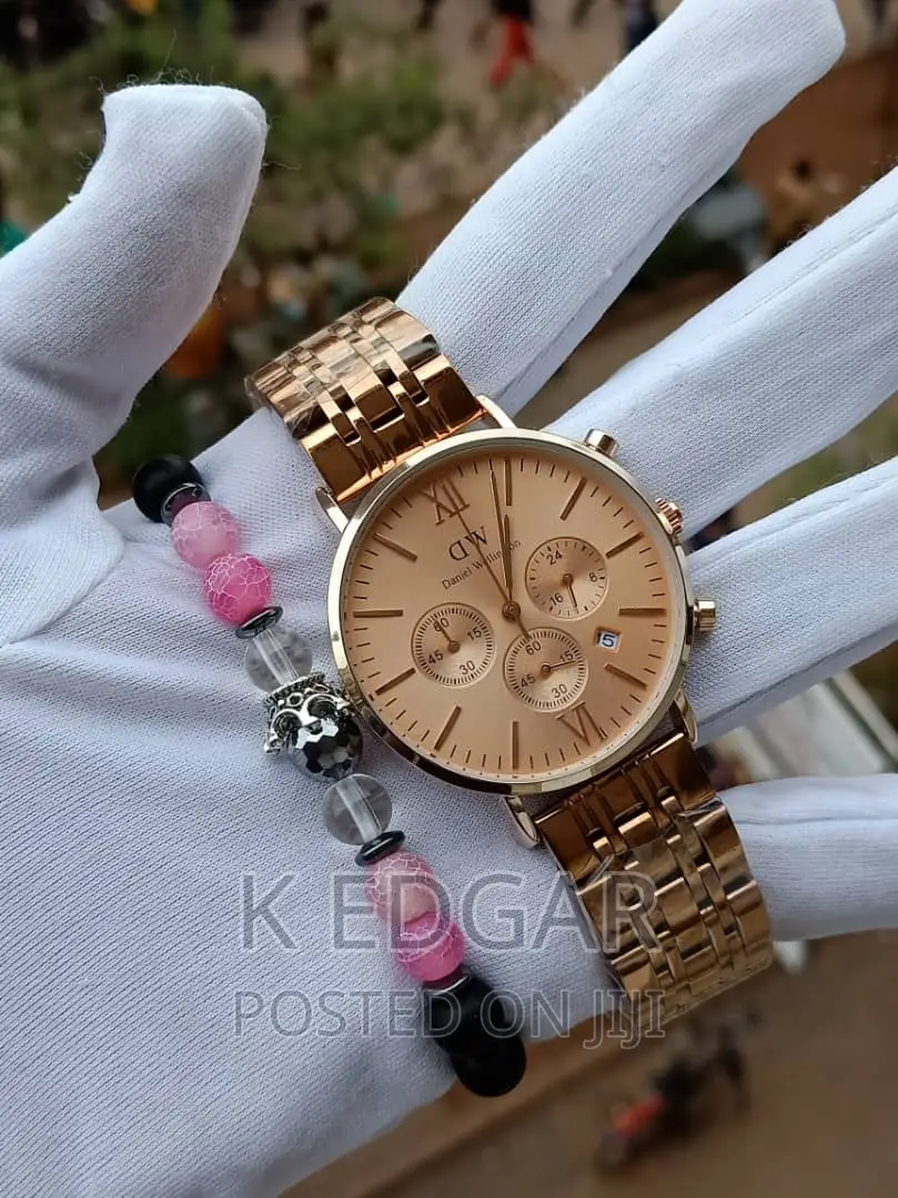 Rose Gold Daniel Wellington Watch