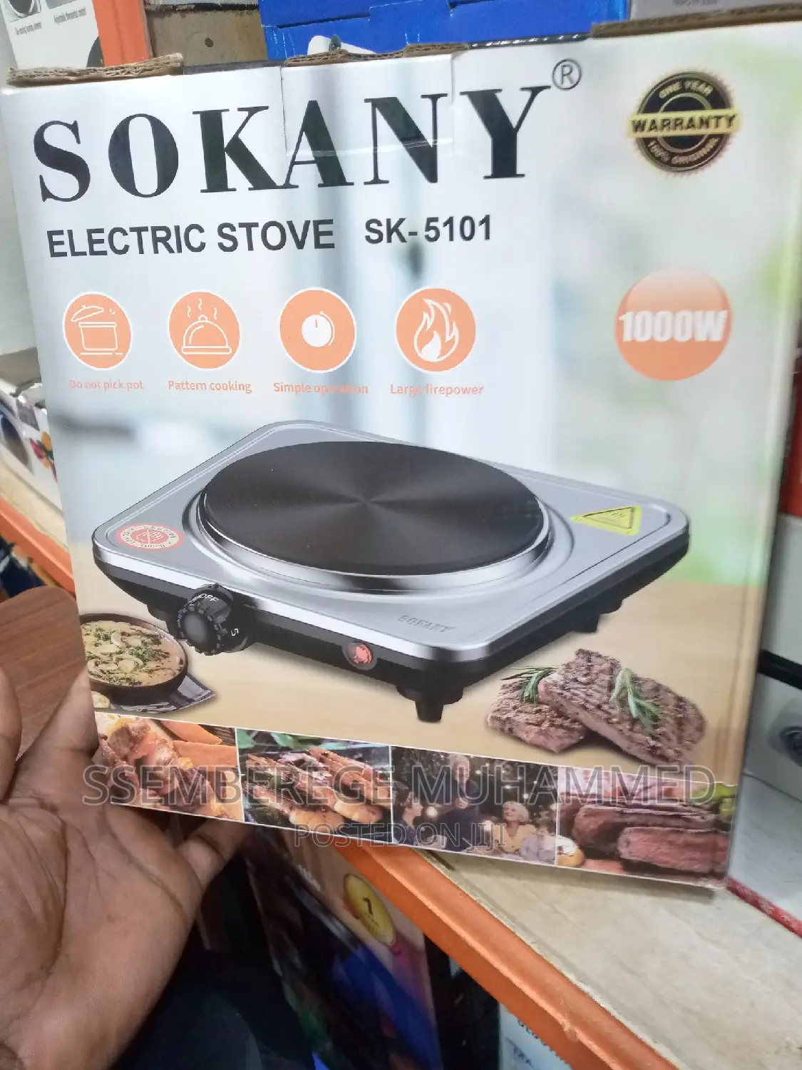 Sokany Electric Stove
