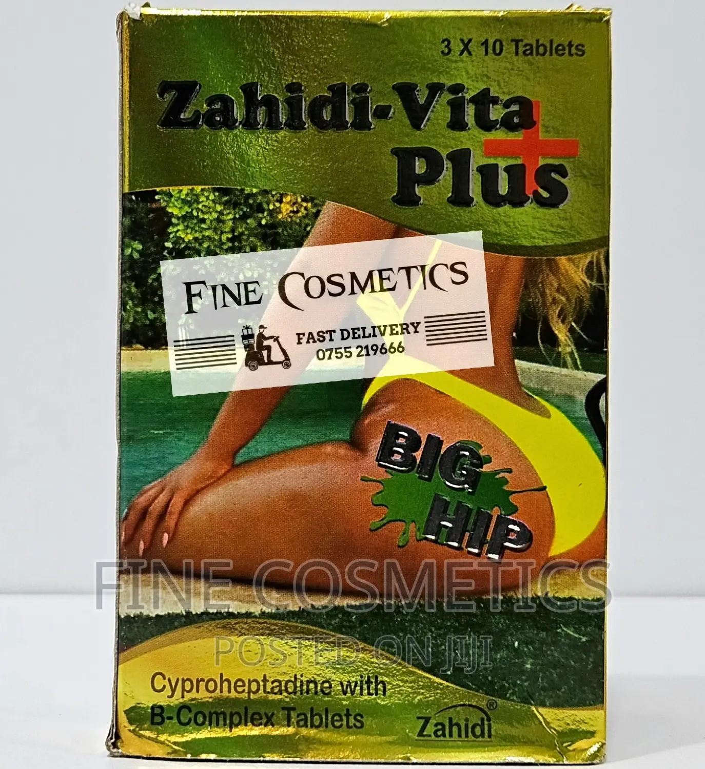 Zahidi Curvy Figure And Big Butt / Hip Enlargement 30tablets