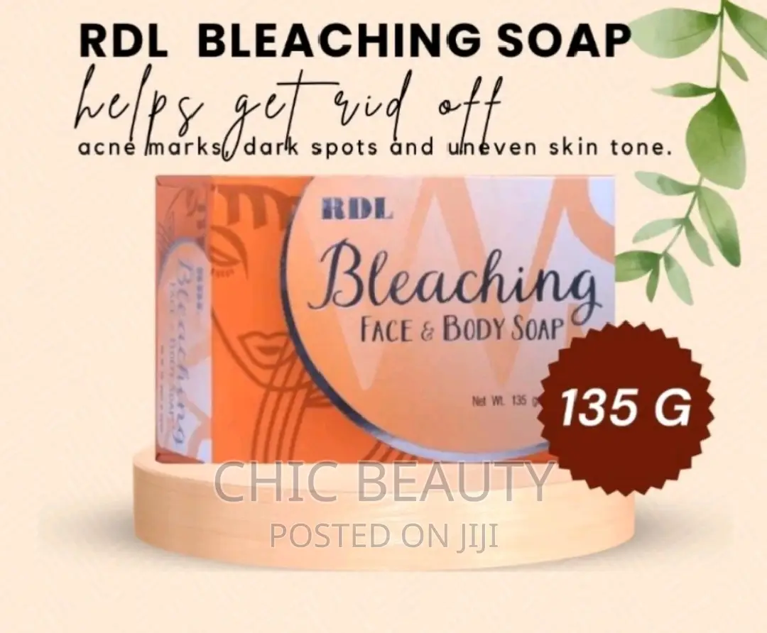 RDL Face and Body Bleaching Soap,Uneven Skin,Dark Spots,Acne