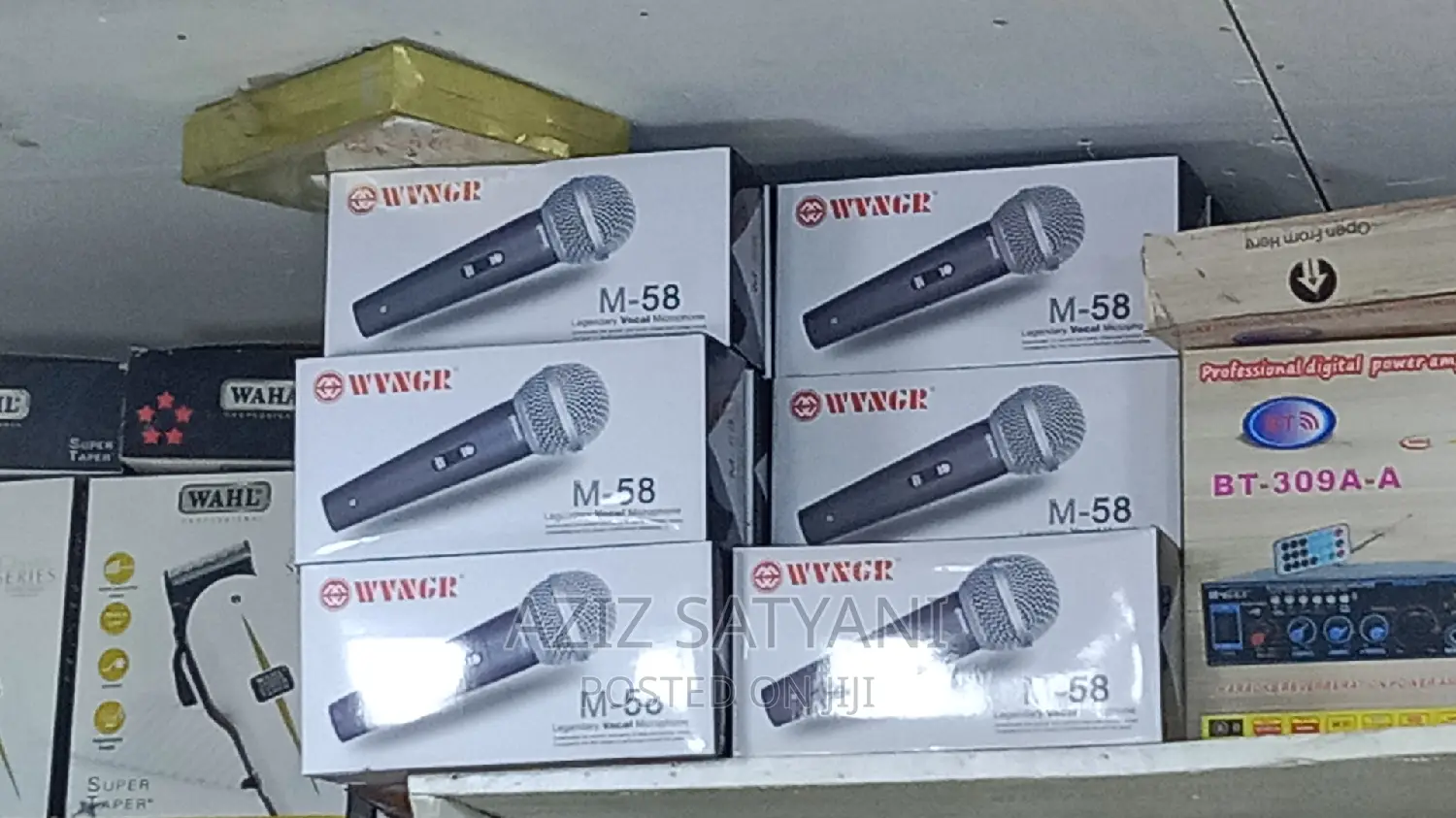 Dynamic Vocal Microphone That Cuts Through the Noise SM58
