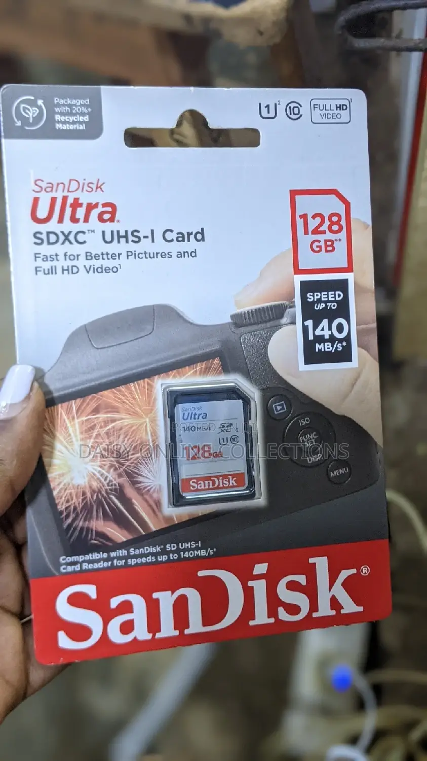 128 Gb Storage Camera Memory Card