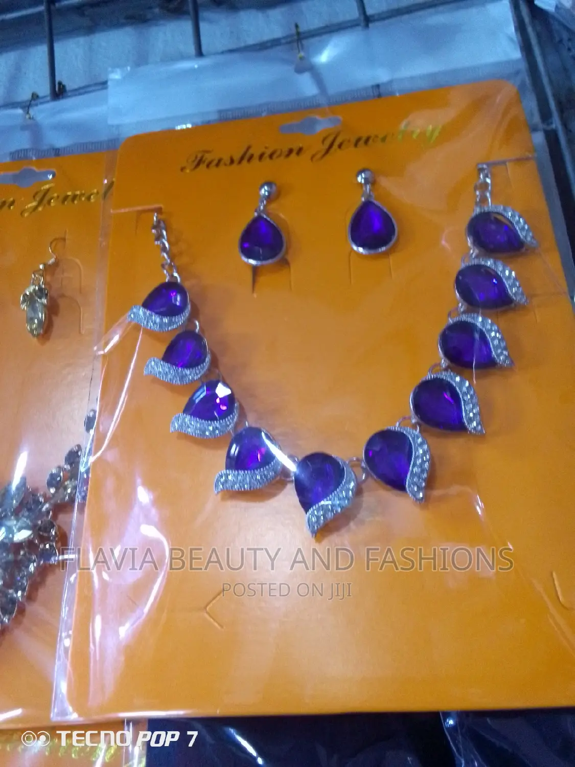 Blue Simple Necklace