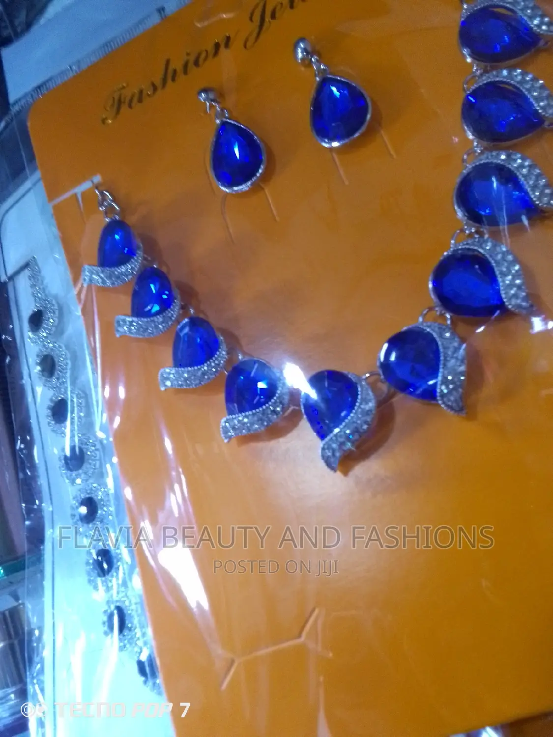 Blue Simple Necklace