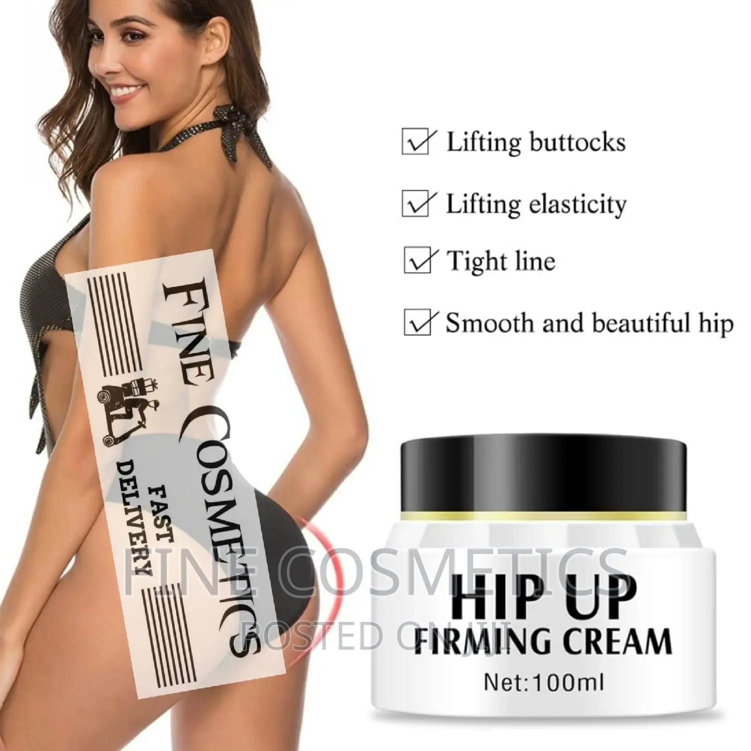 Hip Up Firming Cream Booty Lifting And Curvy Figure Shaping