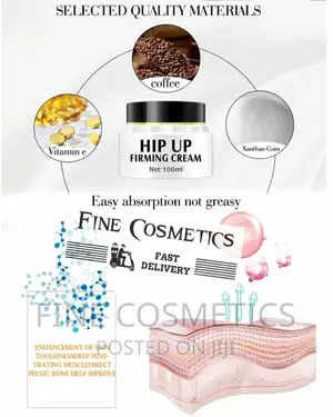 Hip Up Firming Cream Booty Lifting And Curvy Figure Shaping