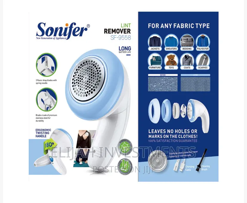 Electric Sonifer SF-9558 Lint Remover
