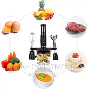 Multifunctional Hoffman’S Blender And Mixer Set 5in1