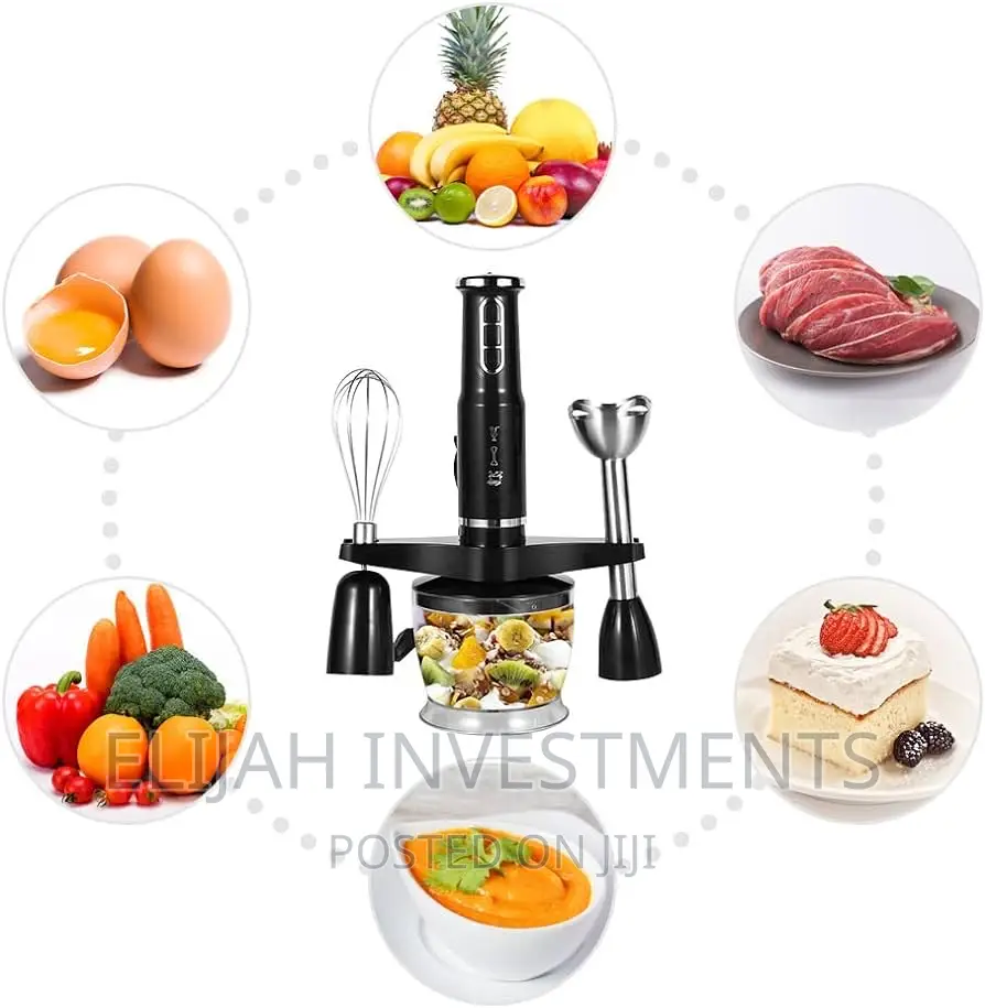 Multifunctional Hoffman’S Blender And Mixer Set 5in1